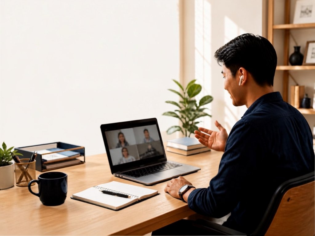 Specialist on a video intro with a shortlist — Connect is about the match, not a résumé dump